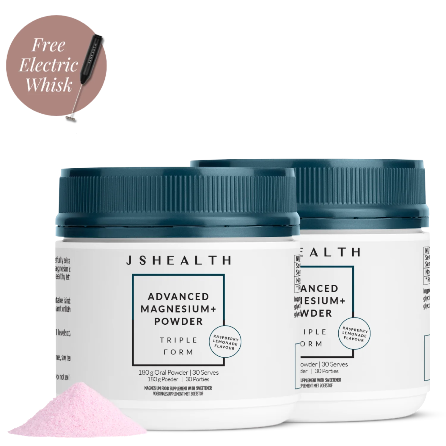 Advanced Magnesium+ Powder - Raspberry Lemonade - Image 6