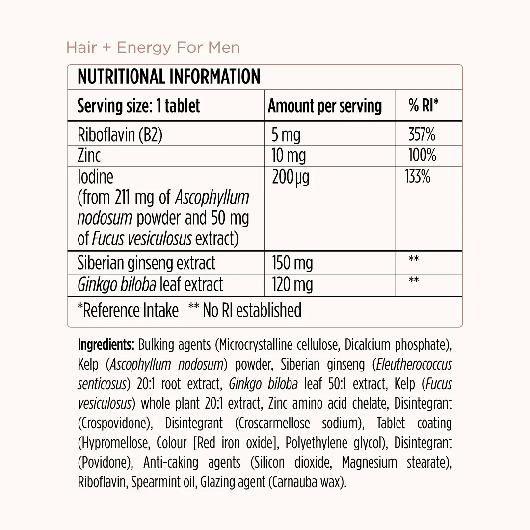 Hair + Energy For Men - Image 4